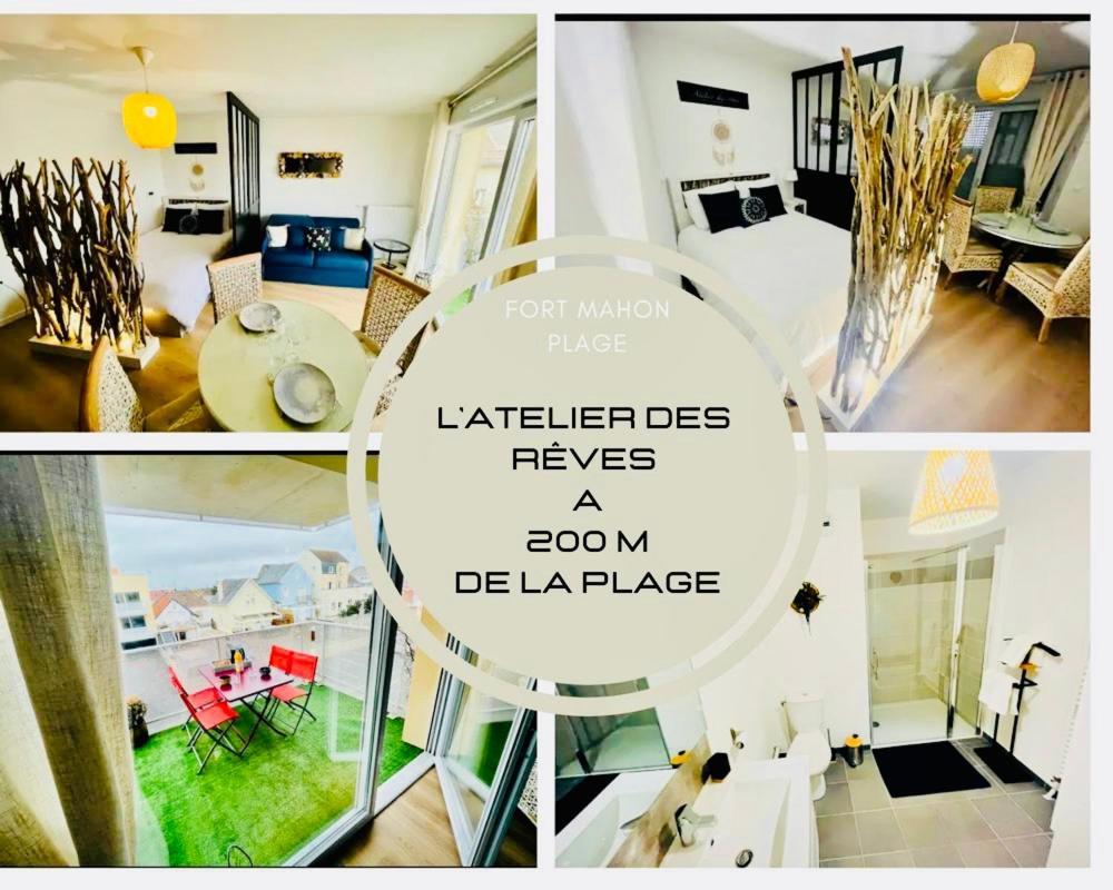 L'Atelier Des Reves A 200 M De La Plage Fort-Mahon-Plage Zewnętrze zdjęcie